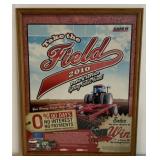 Framed Case IH Take the Field 2010 Ad