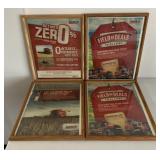 4 Framed Case IH Advertisements