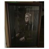 Framed John Deere Portrait/Print