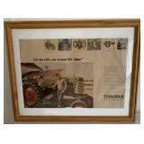 Framed Oliver Advertisement
