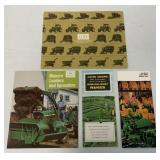 4 John Deere Brochures-Rakes/Spreaders/others