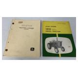 2 John Deere pcs-Operator & Service Manuals