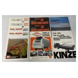 10 Cobey/Morris/Wil-Rich/Kinze Brochures