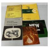6 John Deere Operator Manuals/Brochures