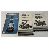 9 White Mower/Lawn/Garden Tractors Brochures