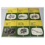 6 John Deere Operator Manuals