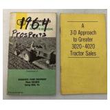 2 pcs- John Deere Tractor & Pocket Notebooks