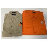 lot of 2 Allis-Chalmers Button Down Shirts