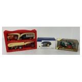 3 pcs-John Deere/Case/Ford Tractors Trucks