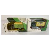 lot of 2 Ertl John Deere Truck Banks