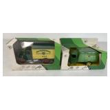 lot of 2 Ertl John Deere Truck Banks