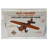 Spec-Cast Allis-Chalmers Vintage Airplane Bank
