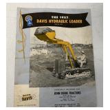1957 Davis Hydraulic Loader Brochure