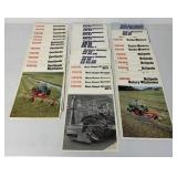 25+ Fahr Brochures-Harvester/Haymaker/others