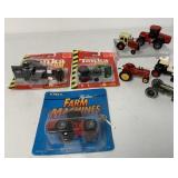 8 pcs- Tonka, Ertl/Case/IH/Massey-Harris Tractors