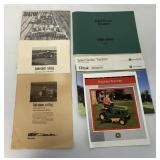7 John Deere Brochures- tractors, disks, others