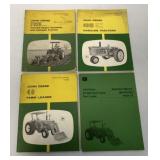 4 John Deere Operator Manuals-tractor, loader