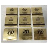 9 pcs- John Deere 150 Years Matchpacks