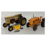 2 pcs- Minneapolis-Moline Die Cast Tractors