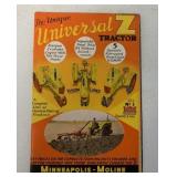 Minneapolis-Moline Universal Z Tractor Brochure