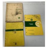3 pcs- John Deere Dealer Manuals & Catalog