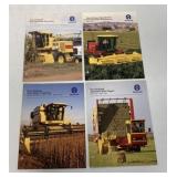 4 New Holland Brochures-Combines,Harvesters