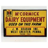 IH Dairy Equipment Tin Tacker from PA