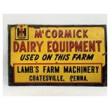 IH Dairy Equipment Tin Tacker from PA