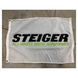 Steiger Tractor Flag