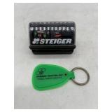 Steiger Compass and Keychain
