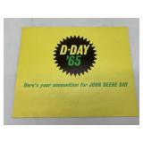John  Deere D Day 65 Brochure