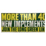 John Deere Long Green Line Poster 1965