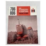 IH Farmall 706 / 806 AWD Tractor Brochure