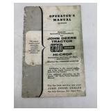 John Deere 730 Hi Crop Operators Manual