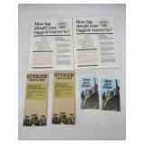 6 Steiger Brochures