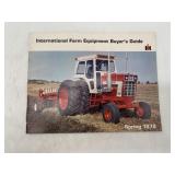 IH Full Line Catalog 1972