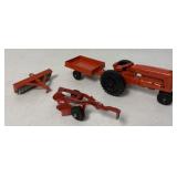 (4) Hubley Tractor/Plows/Wagon others