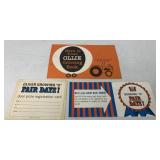 (3) Oliver Coloring Book/Advertisements