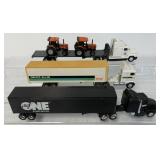 (3) White New Idea/Deutz-Allis/Agco Cab/Trailers