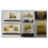 Lot of 6 Caterpillar Match Packs
