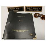 4 Pcs. John Deere Worley Equipment Advertising