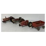 (4) 1/16 Hesston/MF/ IH Tractors/Wagon