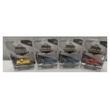 Lot of 4 1/64 Green Light Trucks