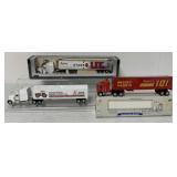 (3) Agco/Massey-Harris Truck & Trailers