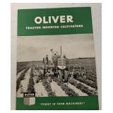 Oliver Tractor Mounted Cultivators Brochure