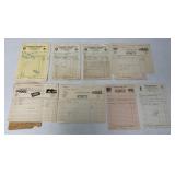 10+ IH/Case/Oliver/Myers Invoices