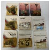 1/64 (9) White tractors & others