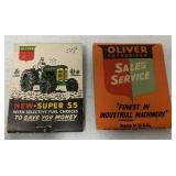 (2) Oliver Matchpacks