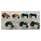 1/64 (7) Oliver/Minneapolis-Moline Tractors