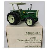1/16 Ertl Oliver 1655 Tractor & Box
